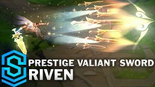 Prestige Valiant Sword Riven Skin Spotlight - Pre-Release - League of Legends