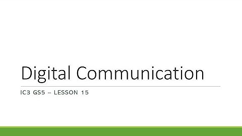 Digital Communication