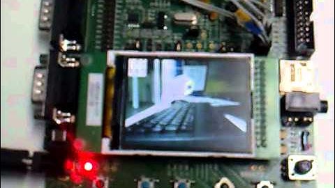 Shape and color based object tracking on STM3210E-EVAL board