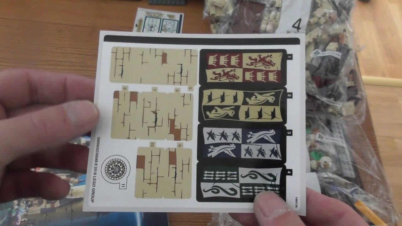 Unboxing Lego  Harry Potter Hogwarts Great Hall SET 75954 - YouTube