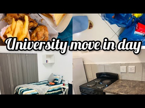 MOVE INTO RES WITH ME VLOG| Tut student | South African Youtuber