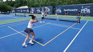 2025 Veolia Atlanta Open - Mix Doubles / 5.0 @ 10-34 ~ Yoo, Rettke -vs- Compton, Klyachkin / to 15