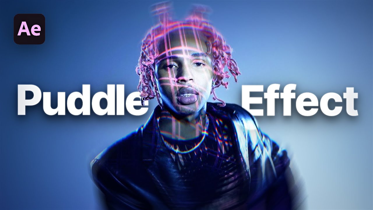How to create VIRAL Wiggle Puddle Effect in After Effects - YouTube