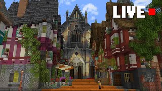 Massive Community City Build | Minecraft Creative 1.21 LIVE !join @JermsyBoy