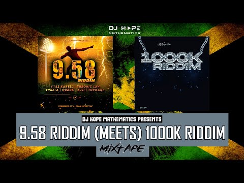 LATINO RIDDIM 9枚 9.58 Riddim Mix (Meets) 1000K Riddim Mix (August 2022) - DJ