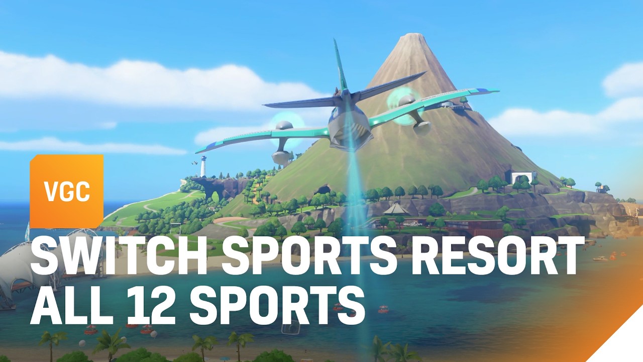All 12 Sports in Nintendo Switch Sports Resort - 4K60 Gameplay