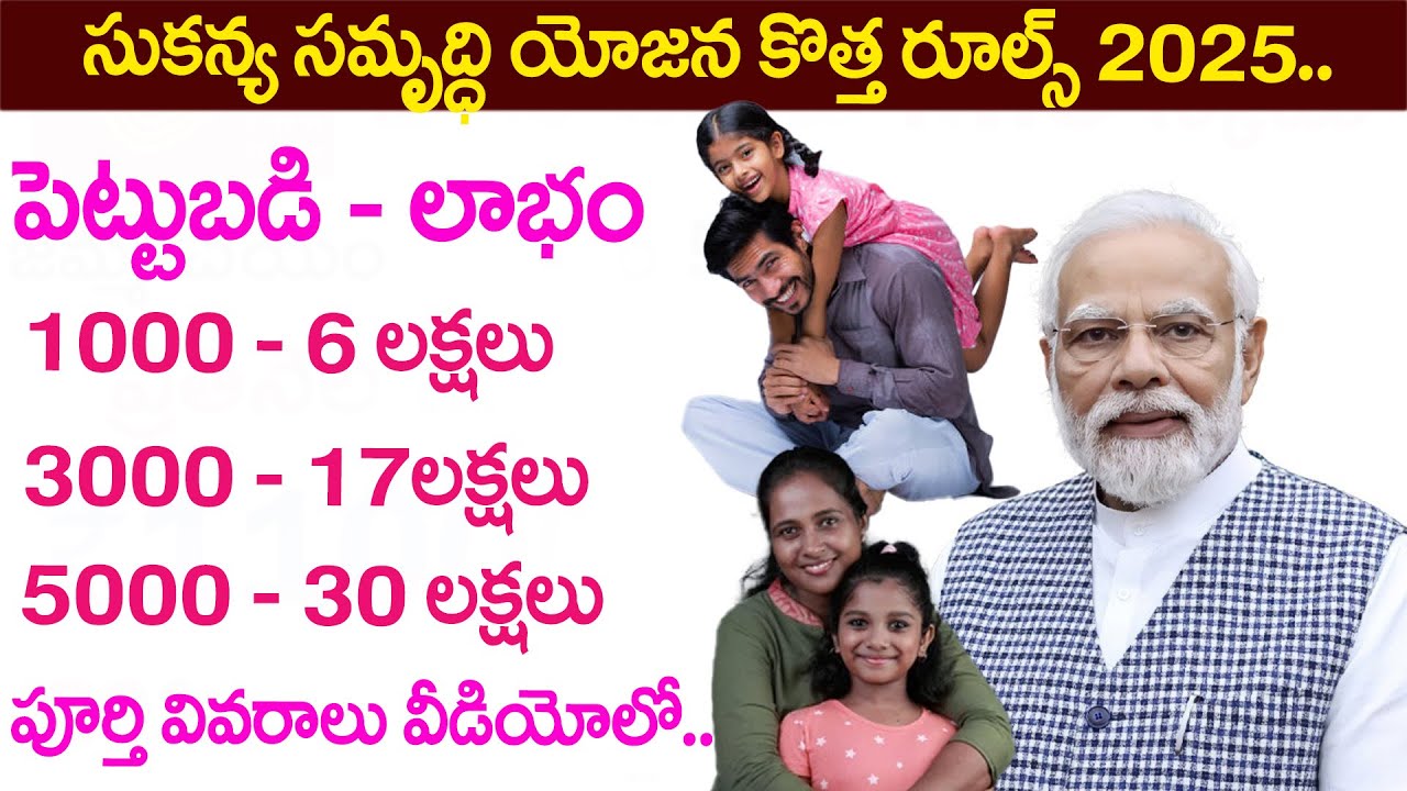 Sukanya Samriddhi Yojana in Telugu | Sukanya Samridhi Yojana Full Details | SSY iDreamDigital#money