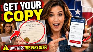 How to get a copy of your birth certificate in Texas