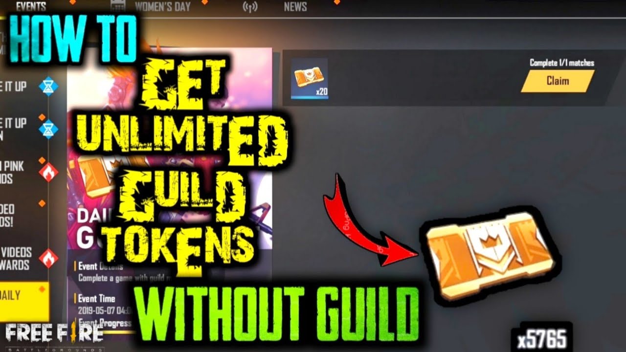 HOW TO CLAIM UNLIMITED GUILD TOKENS WITHOUT joining GUILD