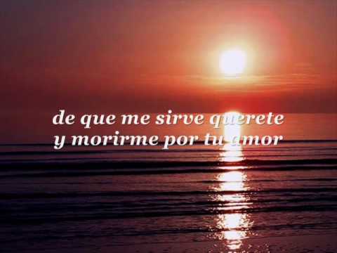 Alvaro Torres - De Que Me Sirve Quererte (lyrics)