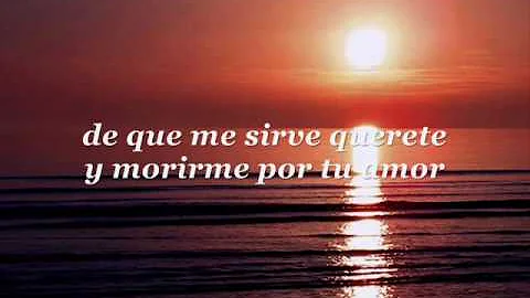 Alvaro Torres - De Que Me Sirve Quererte (lyrics)