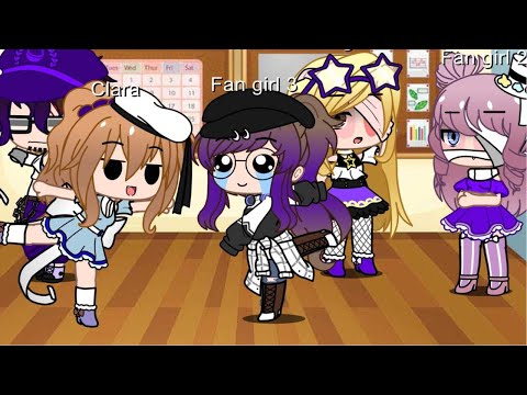 William stuck in a room with his fan girls | part 2 | Gacha club funny video