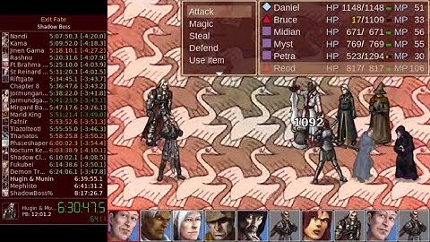 Exit Fate: Shadow Boss Speedrun in 8:11:25 [WR]