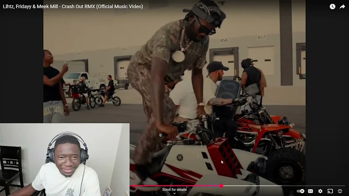 Lihtz,Fridayy & meek mill - crash out rmx reaction