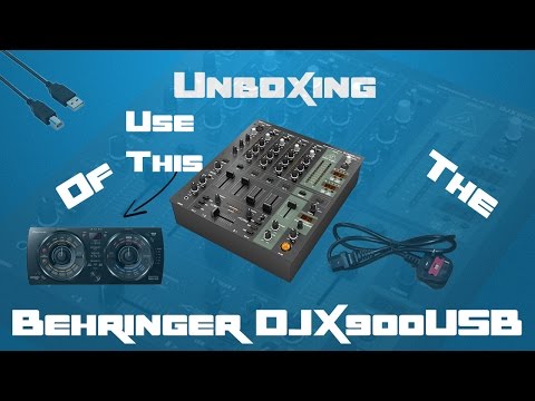 Unboxing - Behringer DJX900USB