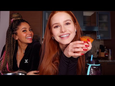 Baking with Vanessa Morgan pt 2 | Madelaine Petsch