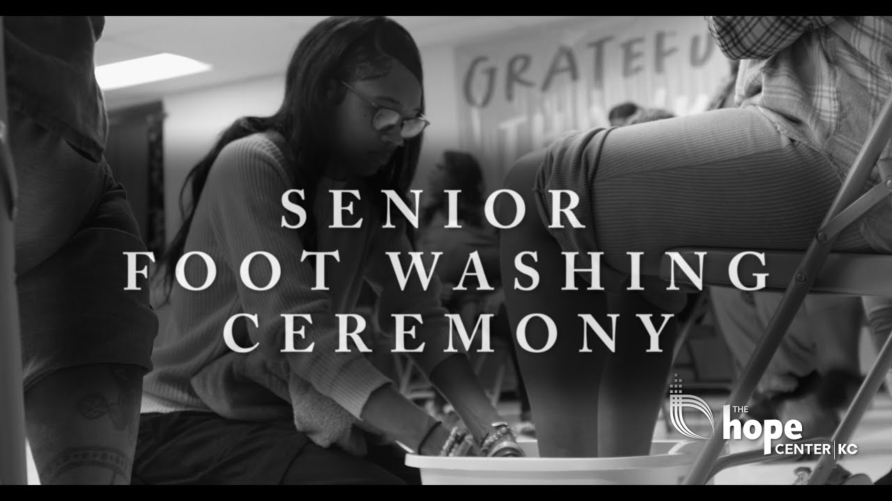 Foot Washing Ceremony 2023 at The Hope Center KC