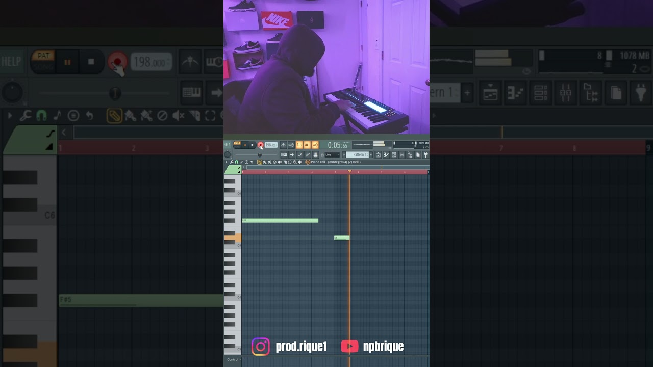 I tried to make a beat starting with 808s😳😳 