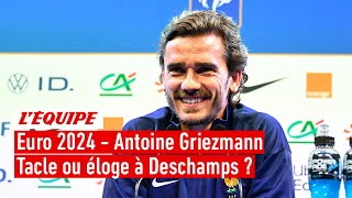 Euro 2024 - 'C'est chiant à regarder, mais ça fait gagner' : Griezmann a-t-il taclé Deschamps ?