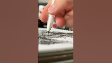 Drawing a maple leaf only using SCRIBBLES 🍁✍️ #art #drawing #fall #autumn #mapleleaves