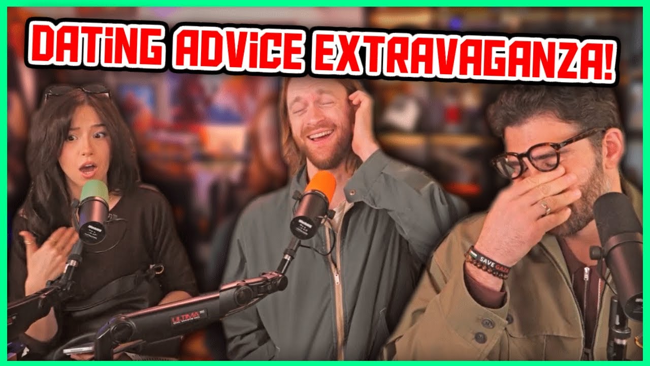 CHADVICE: Dating Advice with Finneas & Pokimane | Hasanabi Reacts