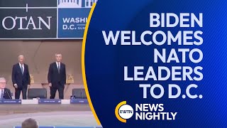 Biden, Under Pressure to Bail From Campaign, Welcomes NATO Leaders to D.C. | EWTN News Nightly