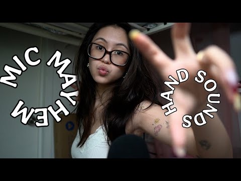 ASMR Mic Scratching Mayhem and Personal Attention: Nails, Chaos, and Hand Sounds