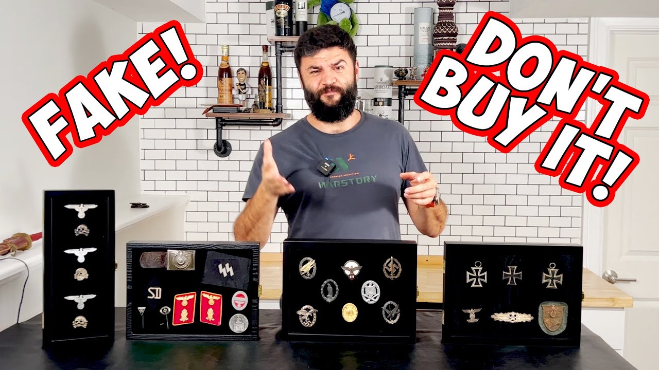 FAKES on the market! SS insignia and German badges - YouTube