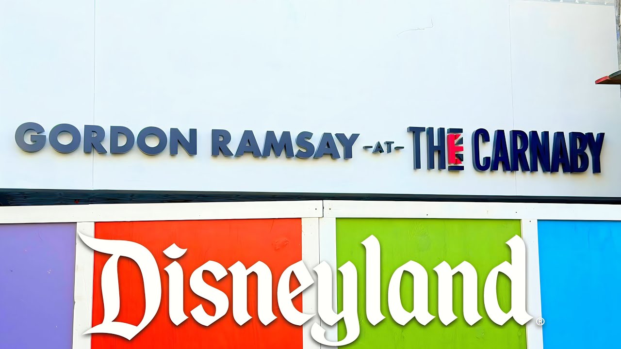 NEW Gordon Ramsay Resturant At Disneyland! The Carnaby & Earl Of Sandwich 2026 Update