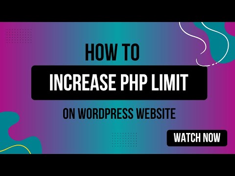 Fix WordPress Memory Limit Error | Increase PHP Limit Easily