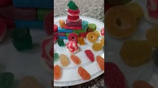 LOVELY 💥COLORFUL CANDY 🍬 SHAPES 💥PYRAMID DESIGN//short//senora makata reyes