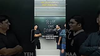 JEE DEVELOPERS 🔥 #jee #jeebatch #jee2026 #trendingshorts #ytshortsindia #jeeadvanced #iit