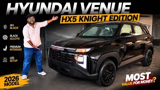 New Hyundai Venue HX5 Knight Edition 2026 Model: Price, Features and Detailed Review 🔥