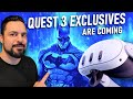 The era of quest 3 exclusives  new vr news