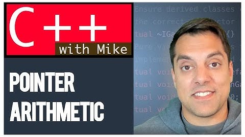 Pointer Arithmetic, Array Offsets, and exposing how brackets dereference | Modern Cpp Series Ep. 26