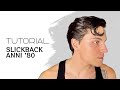 Tutorial slick back Anni 80