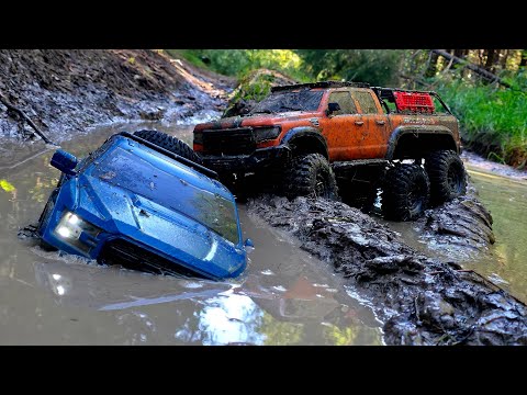 The electronics on the Dodge RAM malfunctioned, and the Ford showed its full potential! RC OFFroad