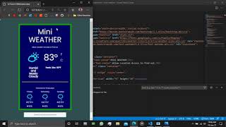 CS50 Final Project - Mini Weather