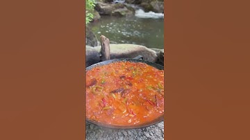 Sucuklu MenemenTurkish Menemen With Sucuk #crezy #cooking #bbq #satisfyingvideo