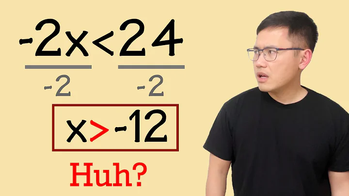 Why do we "flip the inequality" sign?
