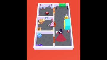 Hide and seek cat🐱 escape challenge level 45 #trendingshorts #catescapegame #youtubeshorts #shorts