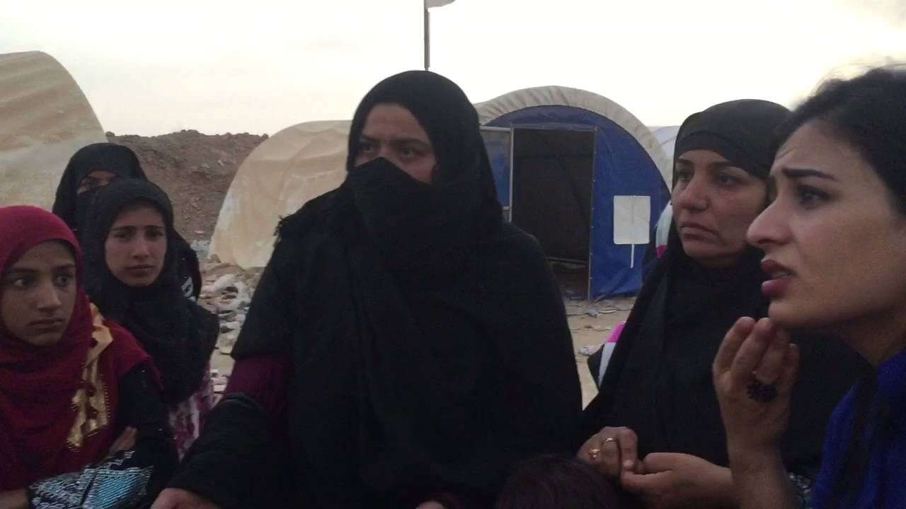 Refugees fleeing ISIS to Makhmur July 2016 3