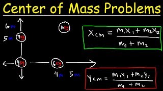 Center of Mass Physics Problems  Basic Introduction