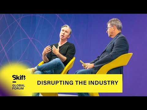 Hopper CEO Frederic Lalonde at Skift Global Forum 2023