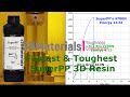SuperPP, the Fastest & Toughest 3D Resin with 1.3 sec (Mono 50um) printing : Bolt Compression Test