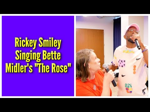 Singing Bette Midler's "The Rose" | Rickey Smiley Karaoke Night At The Salvation Army