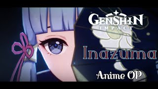 Genshin Impact Inazuma Anime Opening [Yume to Hazakura] (CC/ENG)