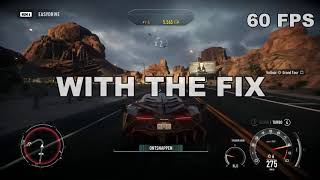 Need for Speed Rivals 60FPS FIX and gameplay