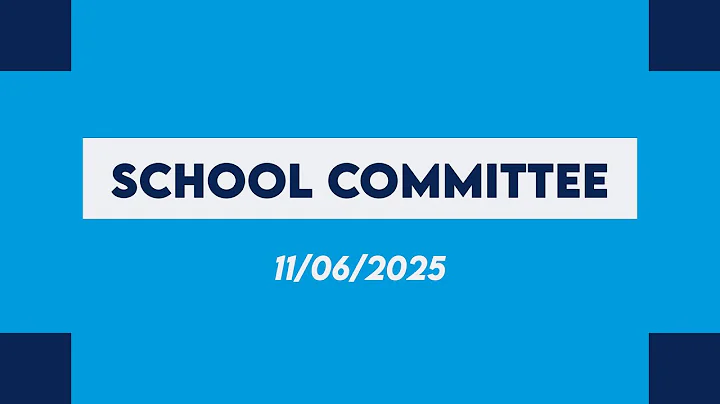 School Committee Meeting (11-06-2025)