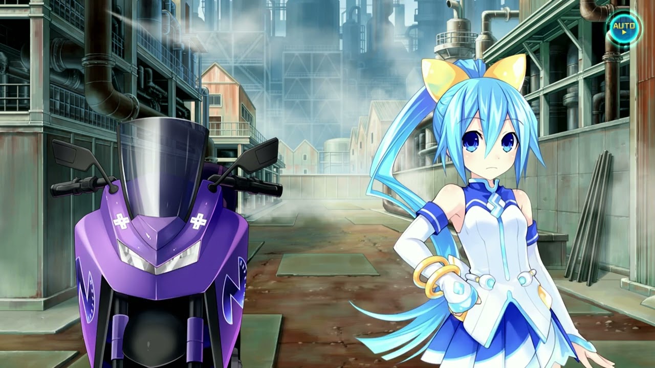 Nepgear VS Nepbike (Superdimension Neptune VS Sega Hard Girls)